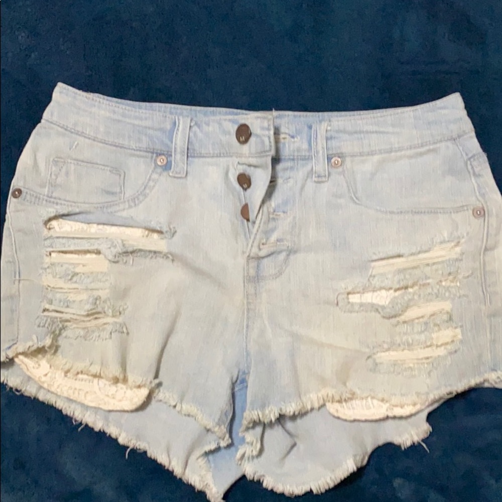 Womens High rise shorts